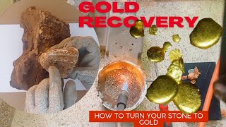 Stone gold recovery/Gold ore gold recovery/Rock gold recovery