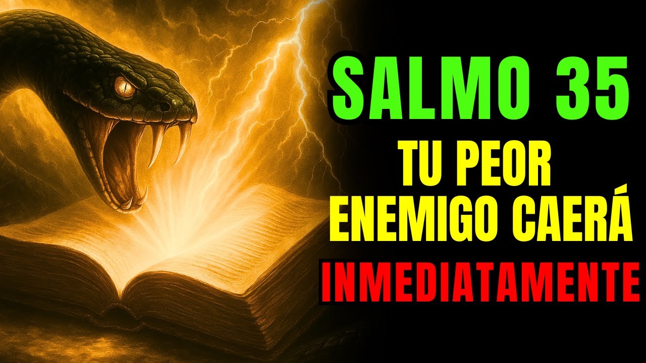 SALMO 35: DERROTA A LOS ENEMIGOS, LA ENVIDIA Y LOS CHISMES CON ESTA PODEROSA ORACIÓN