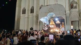 The Fiesta Procession for the January Fiesta in honor of Nuestra Señora del Carmen de San Sebastian