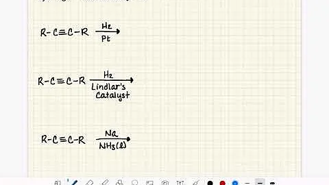 121: Hydrogenation of alkynes