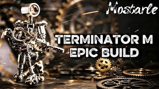 Building The Epic Terminator M Metal Puzzle 🤖 Mostarle Speed Build & Review