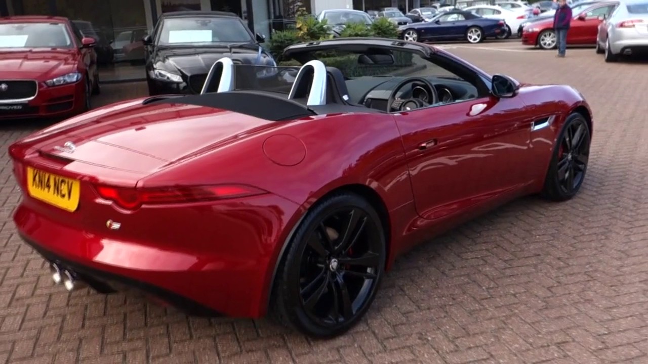 KN14NCV Jaguar FTYPE 3.0 V6 Supercharged (380PS) S 3l LANCASTER JAGUAR NORTHFIELD YouTube