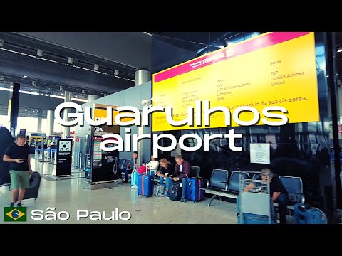 Guarulhos Airport in São Paulo 🇧🇷