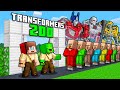 JJ and Mikey Opened TRANSFORMERS ZOO in Minecraft - Maizen