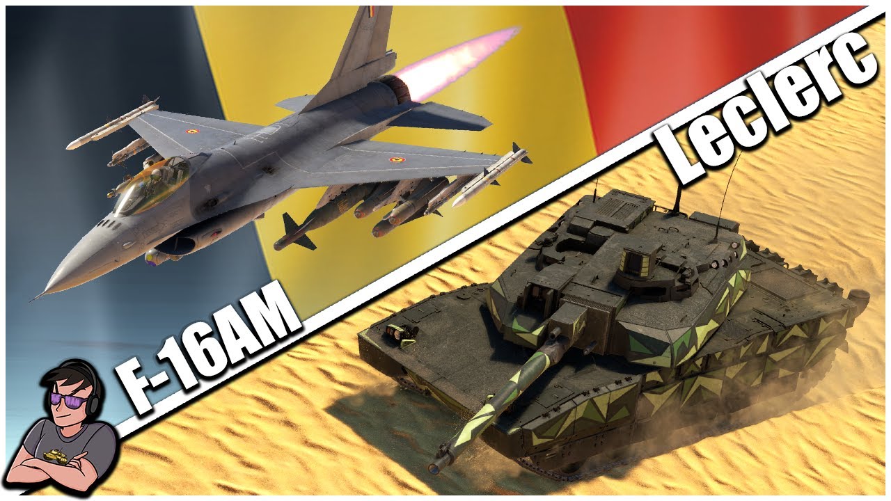 Top Tiers BEST F-16 & The "Average" Leclerc - Leclerc SXXI &  F-16AM - War Thunder
