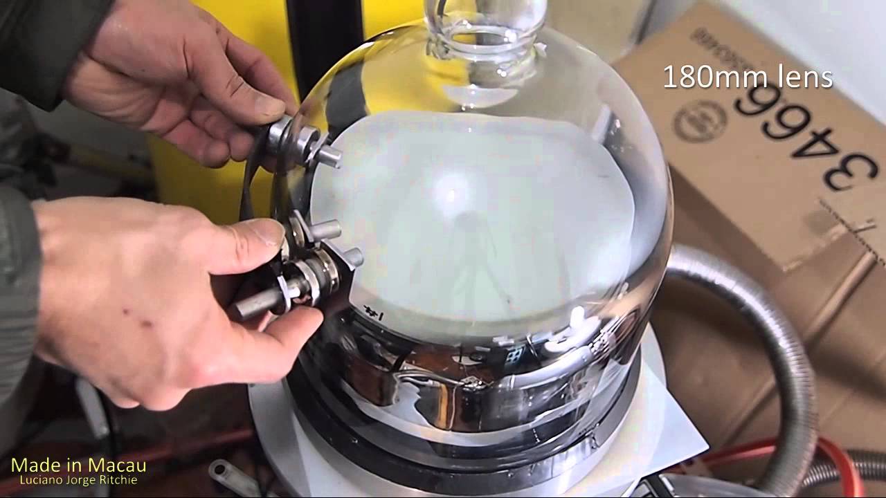 Vacuum chamber recoating mirror big binoculars
