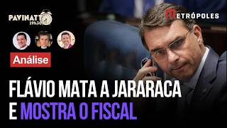 Pavinatto analisa desafio de Flávio a Lula para abrir sigilos e expor gastos do governo