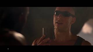 Chronicles of Riddick -  Scene blunder death by tea cup Mistake caught