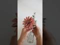 DIY paper eucalyptus how to #flowercraft #paperflower #flowercraft