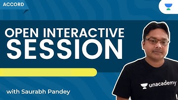 Open Interactive Session | Saurabh Kumar Pandey