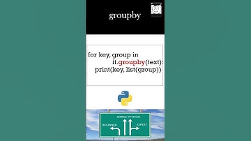 Groupby | Iterators | Simple Python Tutorials | #Shorts