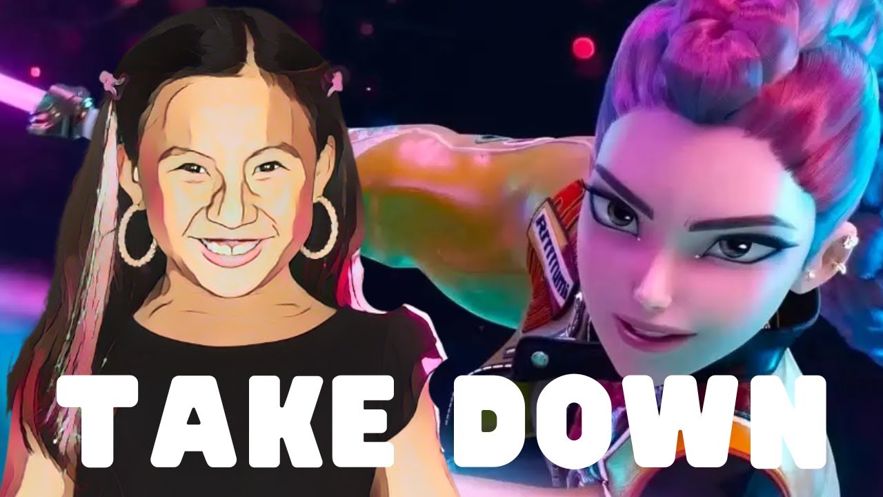 Zoe Erianna at 8 Just Flipped Takedown From KPop Demon Hunters 🤯 - YouTube