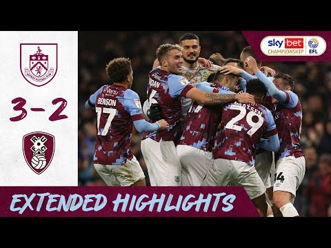 Burnley 3-2 Rotherham | Dervişoğlu Completes Late Comeback | Extended Highlights