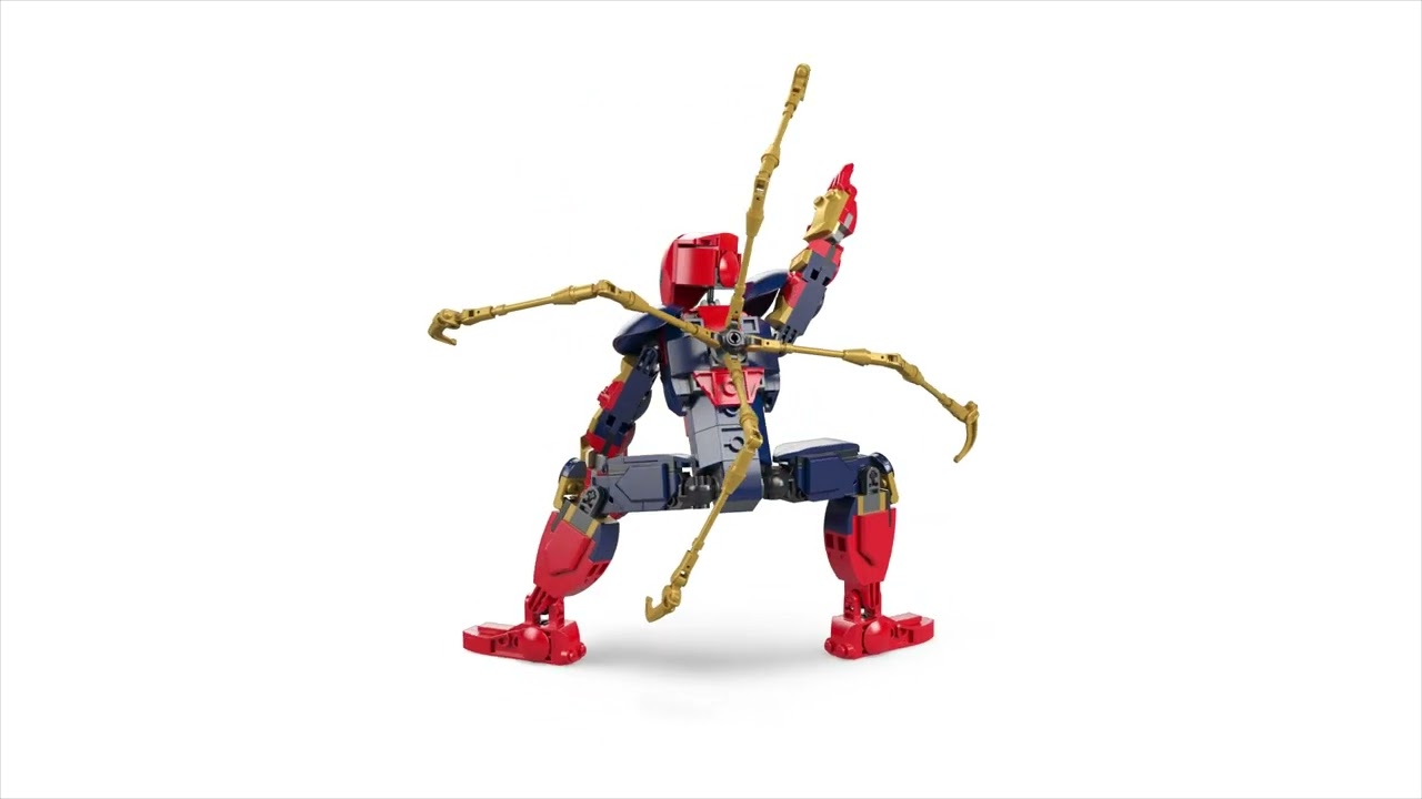 爆買】LEGO 76298 Iron Spider-Man Construction Figure (Marvel 漫威