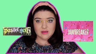 Battle of The Palettes | Kat Von D Pastel Goth vs Jeffree Star Jawbreaker | pruelaroo