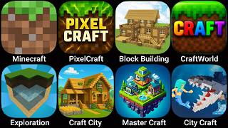 Minecraft,PixelCraft,Block Building,CraftWorld,ExplorationCraft,Craft City,Master Craft Blocks screenshot 4