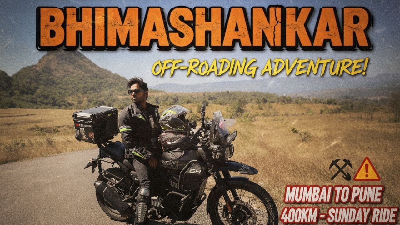 DANGEROUS Sunday Ride: Mumbai to BHIMASHANKAR | Yezdi Adventure PUSHED TO THE LIMIT