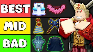Ranking Every ACCESSORY in Blox Fruits