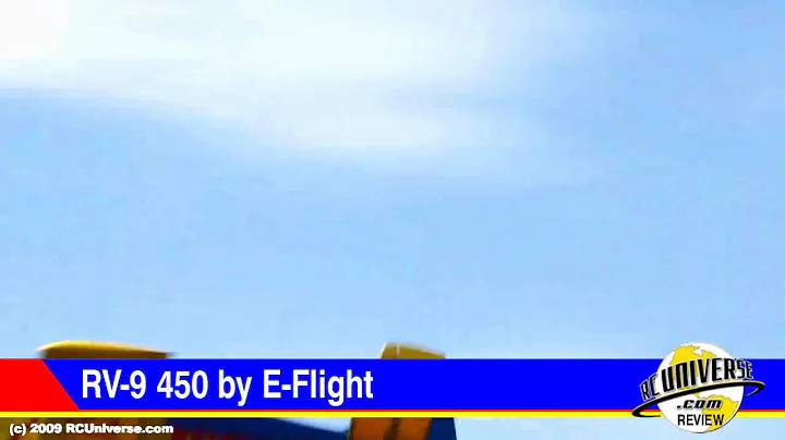 E-Flight RV-9 450 sports a 50"