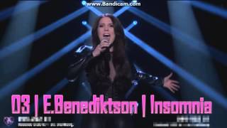 Melodifestivalen 2015 - My Top 5