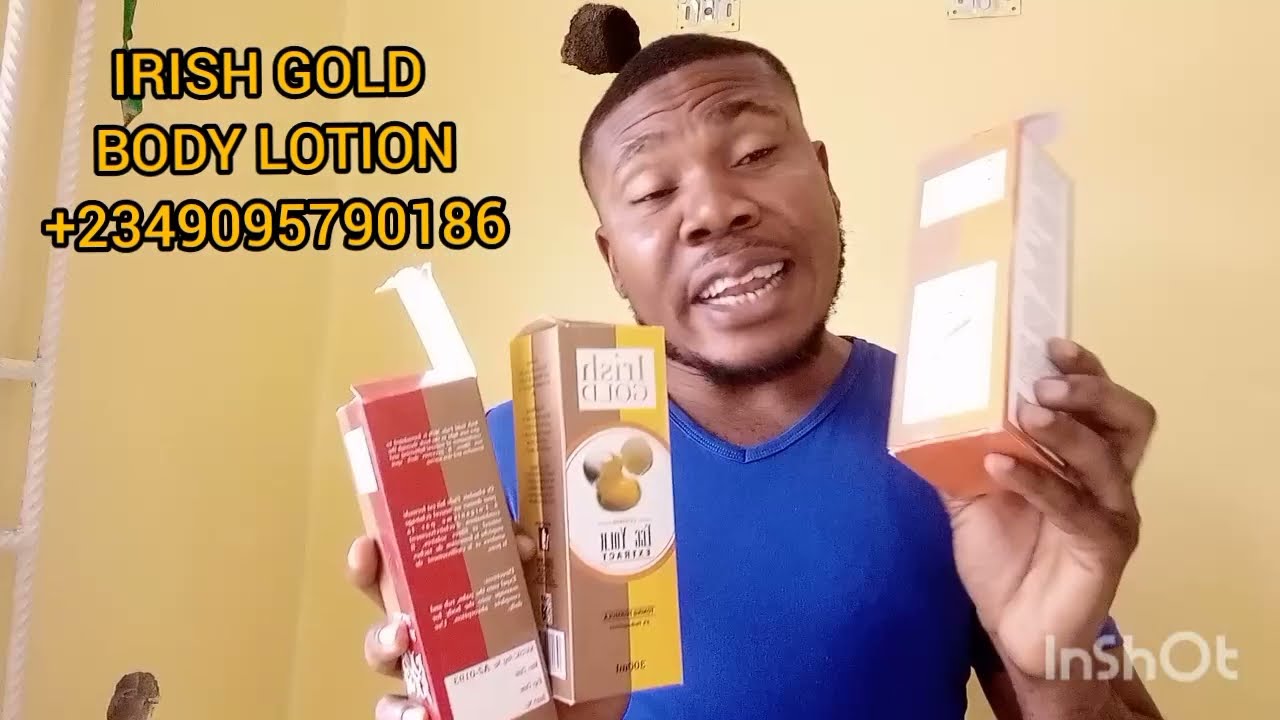 IRISH GOLD BODY LOTION YouTube
