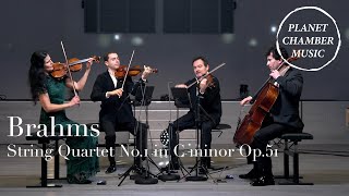 PLANET CHAMBER MUSIC - Johannes Brahms: String Quartet No.1 in C minor Op.51 / Belcea Quartet