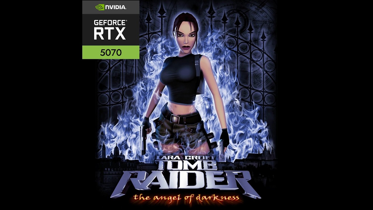 Tomb Raider The Angel Of Darkness (2003)(PC CD-ROM SOFTWARE) GeForce RTX 5070   INSTALLATION + INTRO