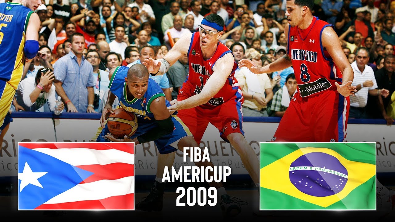 Puerto Rico 🇵🇷 v Brazil 🇧🇷 - Classic Full Games FIBA AmeriCup 2009 - FINAL
