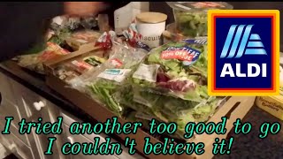 Im having second thoughts about the Aldi Too good to go boxes!