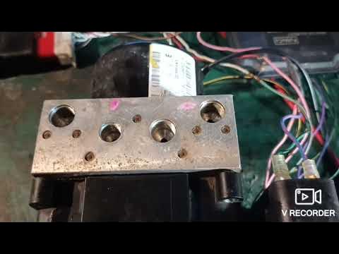 MODULE ABS FORD FIESTA U3000 C0063 C003A C0031 C0037 C0034 - YouTube