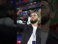 Islam was having a great time with the PSG fans 🇫🇷
