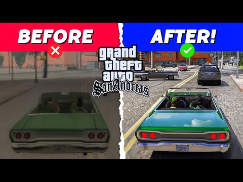 How To Install Best High Graphics Mod in GTA San Andreas (2025) 2GB Ram | NO GPU!
