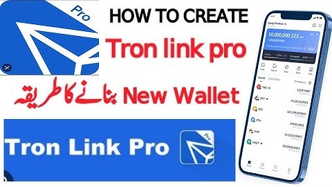 How to create Tron link pro | Tron wallet account kasia banaye 2023 | @earningtrickswithamir
