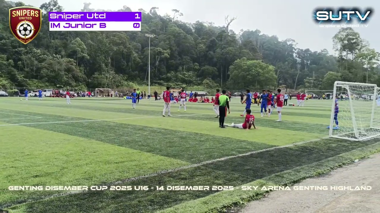 GENTING DISEMBER CUP 2025 U16. SNIPERS UNITED VS IM JUNIOR B