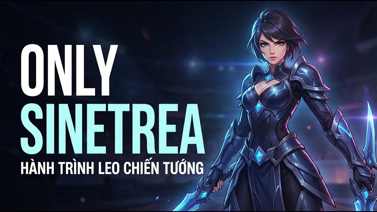 Liên Quân | 25-12-20 Only Sinetre | Hành trình leo chiến tướng acc nhỏ nào