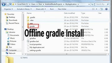 Offline Install Gradle 5 4 1