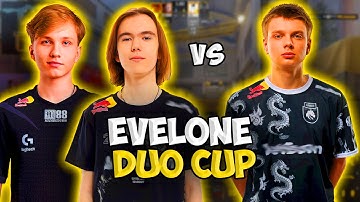 DONK & M0NESY vs KYOUSUKE & BAZ НА ТУРНИРЕ ОТ ЭВЕЛОНА 2 НА 2!! EVELONE DUO CUP (CS2)!!