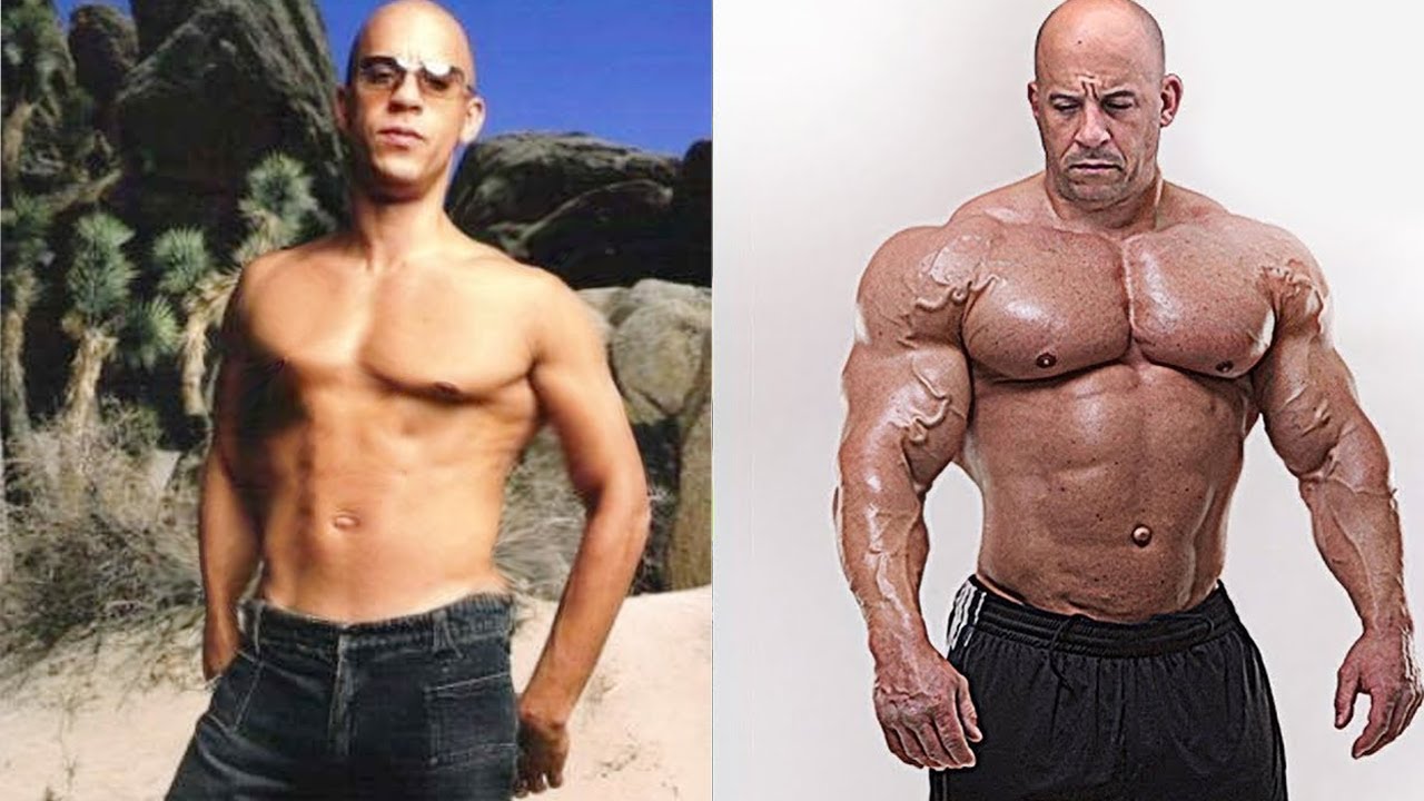 Vin Diesel Then And Now