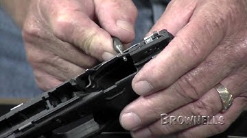 Brownells - Installing a Glock Trigger Connector