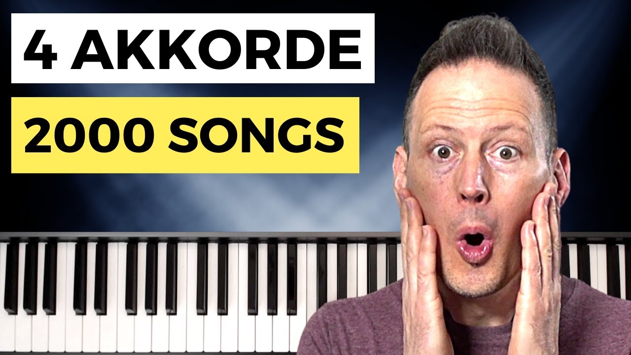Mit 4 einfachen Akkorden tausende Songs spielen