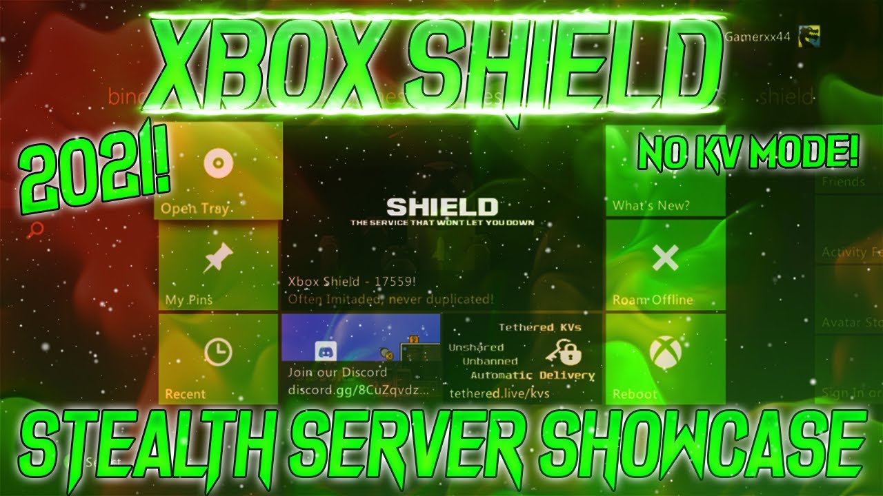 🩸 [NO KV MODE!] 🩸 Xbox Shield Stealth Server Showcase 🩸 [RGH/JTAG] 🩸 ...