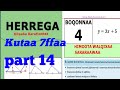 Herrega Kutaa 7ffaa Boqonnaa 4 Part 14