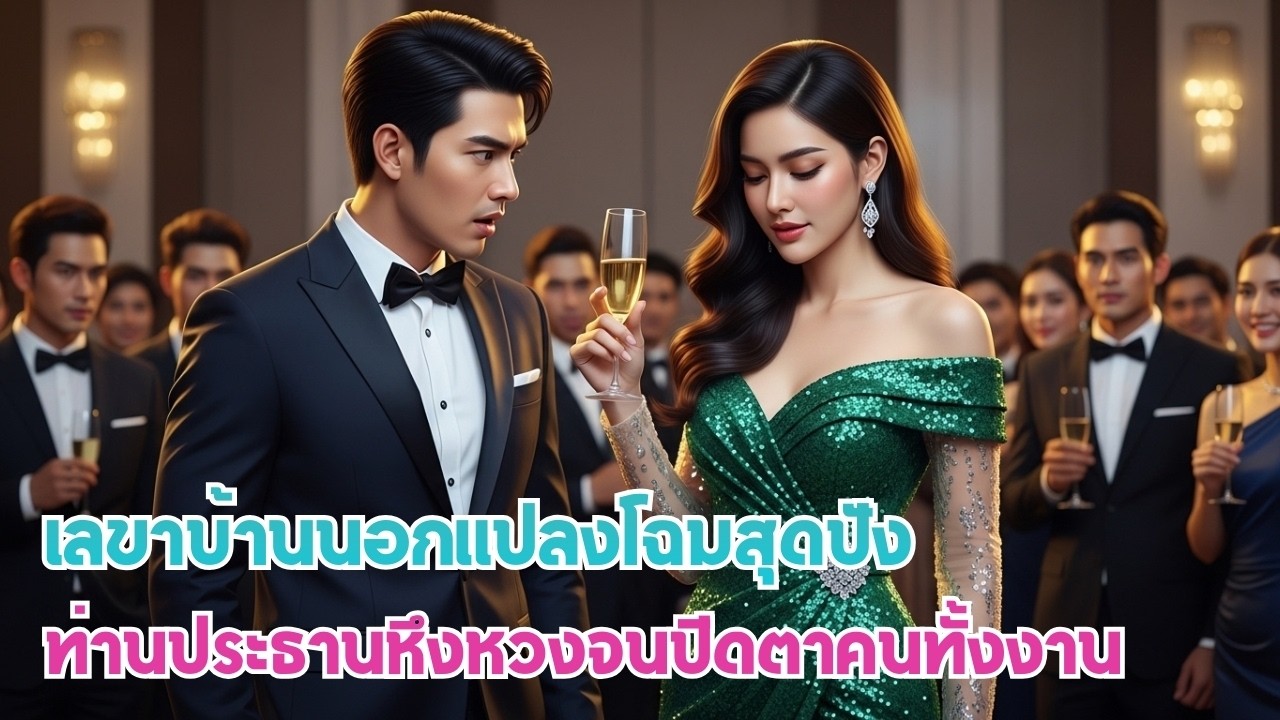 เลขาสาวเฉิ่มถูกจิกหัวใช้ ถอดแว่นสลัดลุคใส่ชุดราตรีสวยจนท่านประธานหึงหวงปิดตาคนทั้งงานเลี้ยง