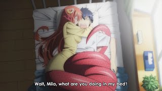 When Cute Girls are in your bed | Funny Anime Moments