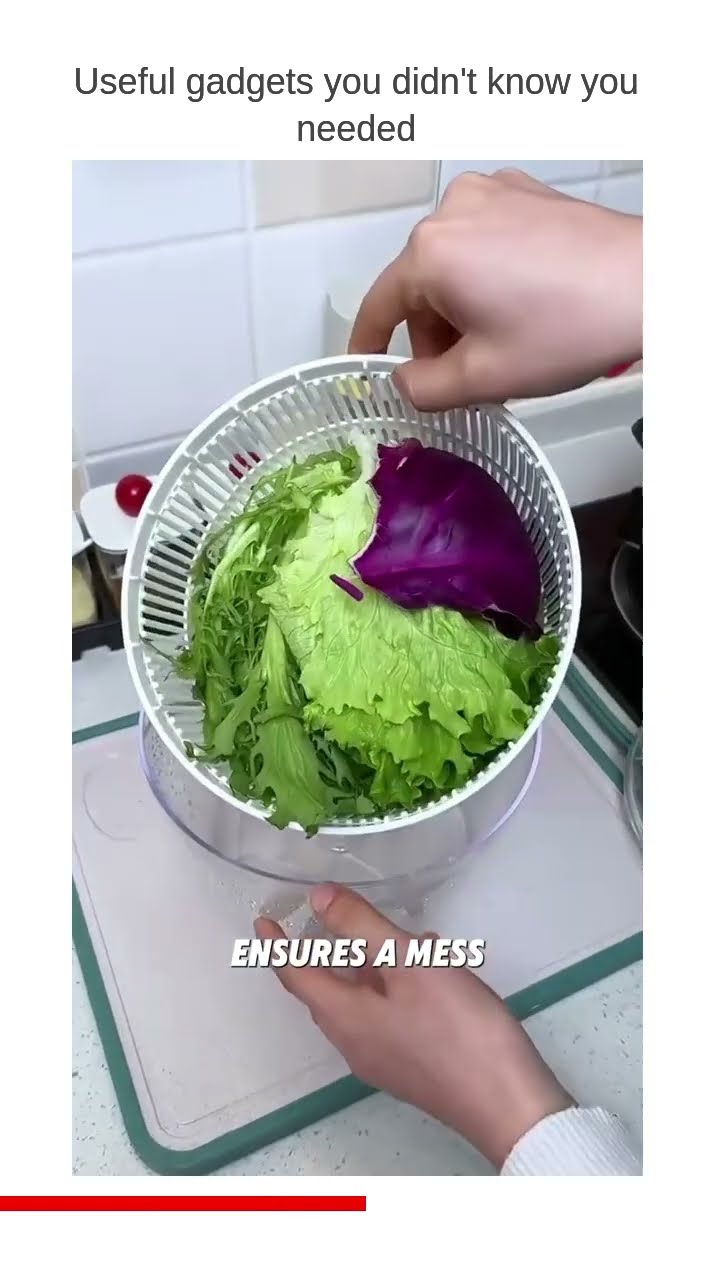 Product link in Bio Imagine preparing the perfect fresh salad no excess water, no soggy greens,