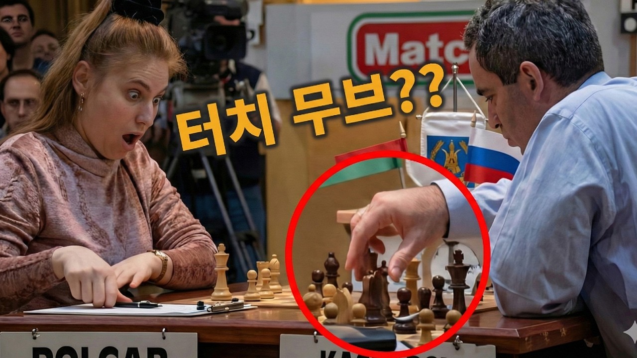 세계 최고의 체스 선수가 터치 무브 반칙을?? #체스의여왕
