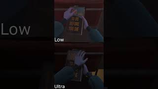 hello neighbor 3 Prototype 3 intro Ultra VS Low #helloneighbor #shorts #gameplay #cinematic #games