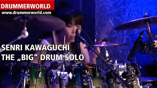 Senri Kawaguchi: The "BIG" Drum Solo - #senrikawaguchi #drummerworld