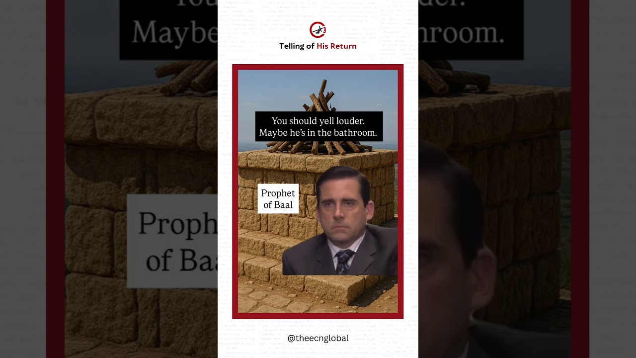 He wouldn’t just baal on you like this… 📖 1 Kings 