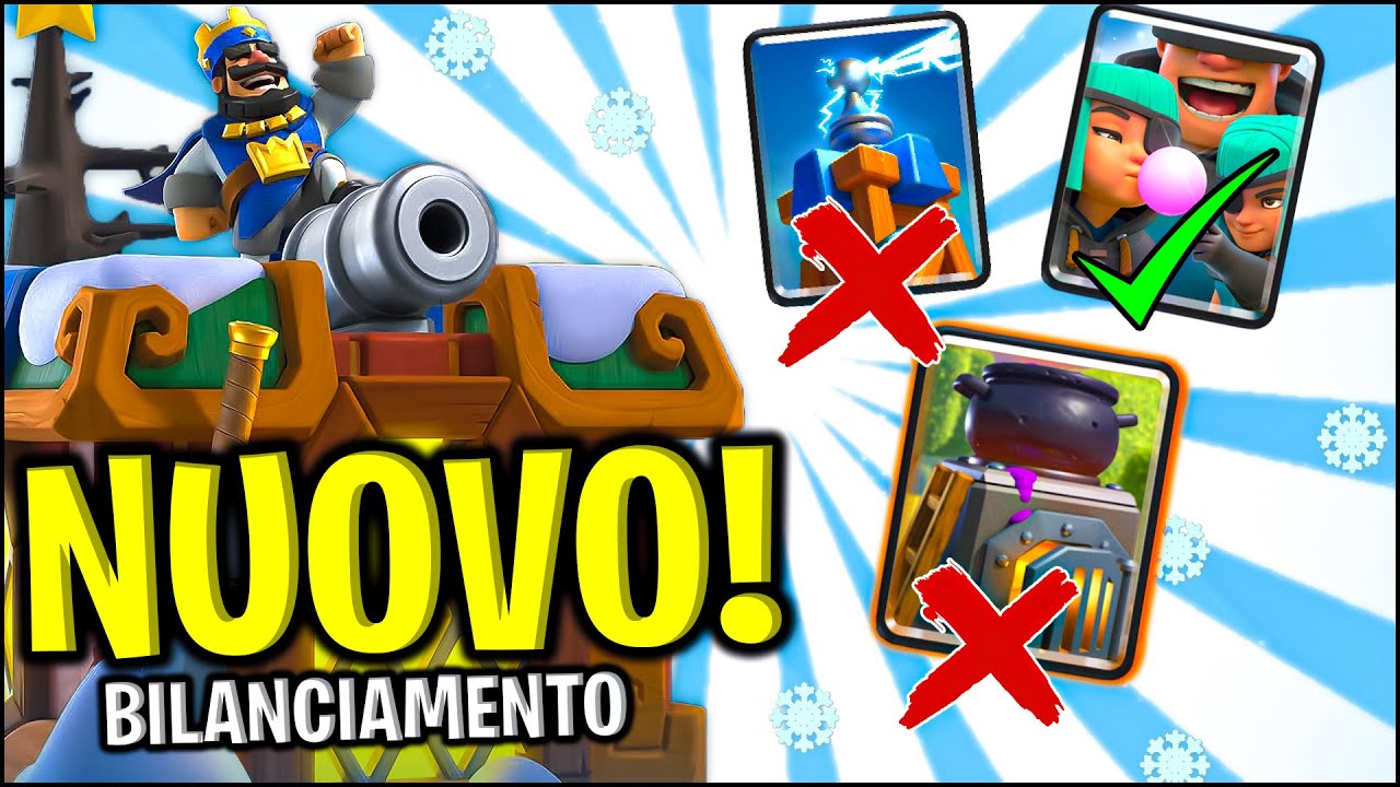 IL NUOVO BILANCIAMENTO È DEVASTANTE + NUOVA STAGIONE ! CLASH ROYALE ITA ...